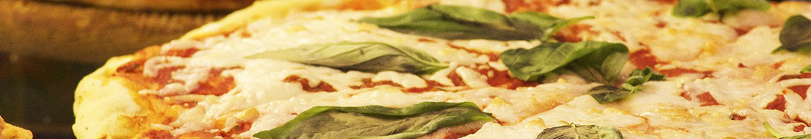 Eating Italian Pizza at Napoli Restaurant restaurant in Baden, PA.
